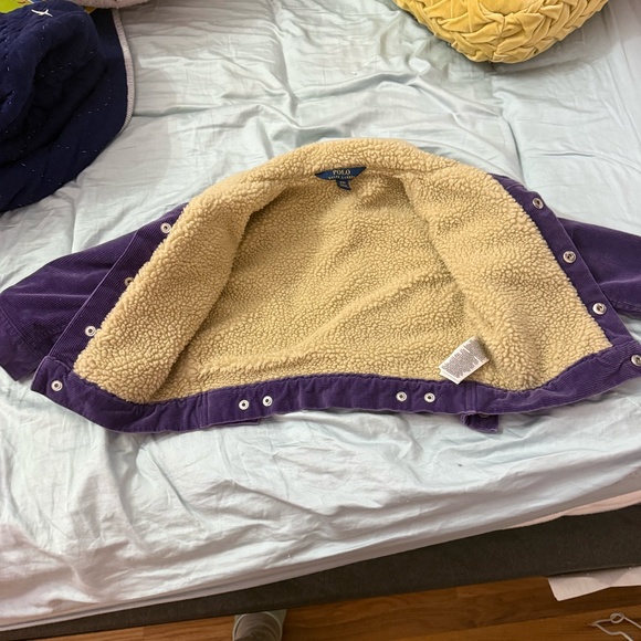 Purple corduroy ralph lauren jacket - Picture 3 of 4